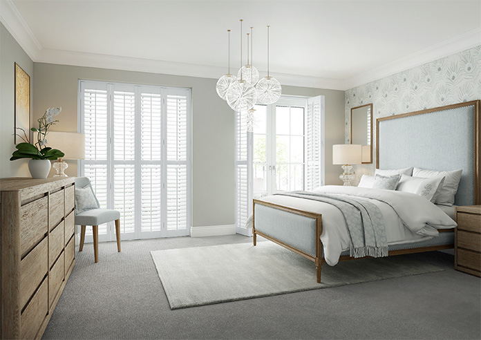 Bromley, Cool Grey - Full Height Plantation Shutter - Image 7